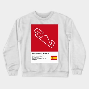 Circuit de Catalunya [info] Crewneck Sweatshirt